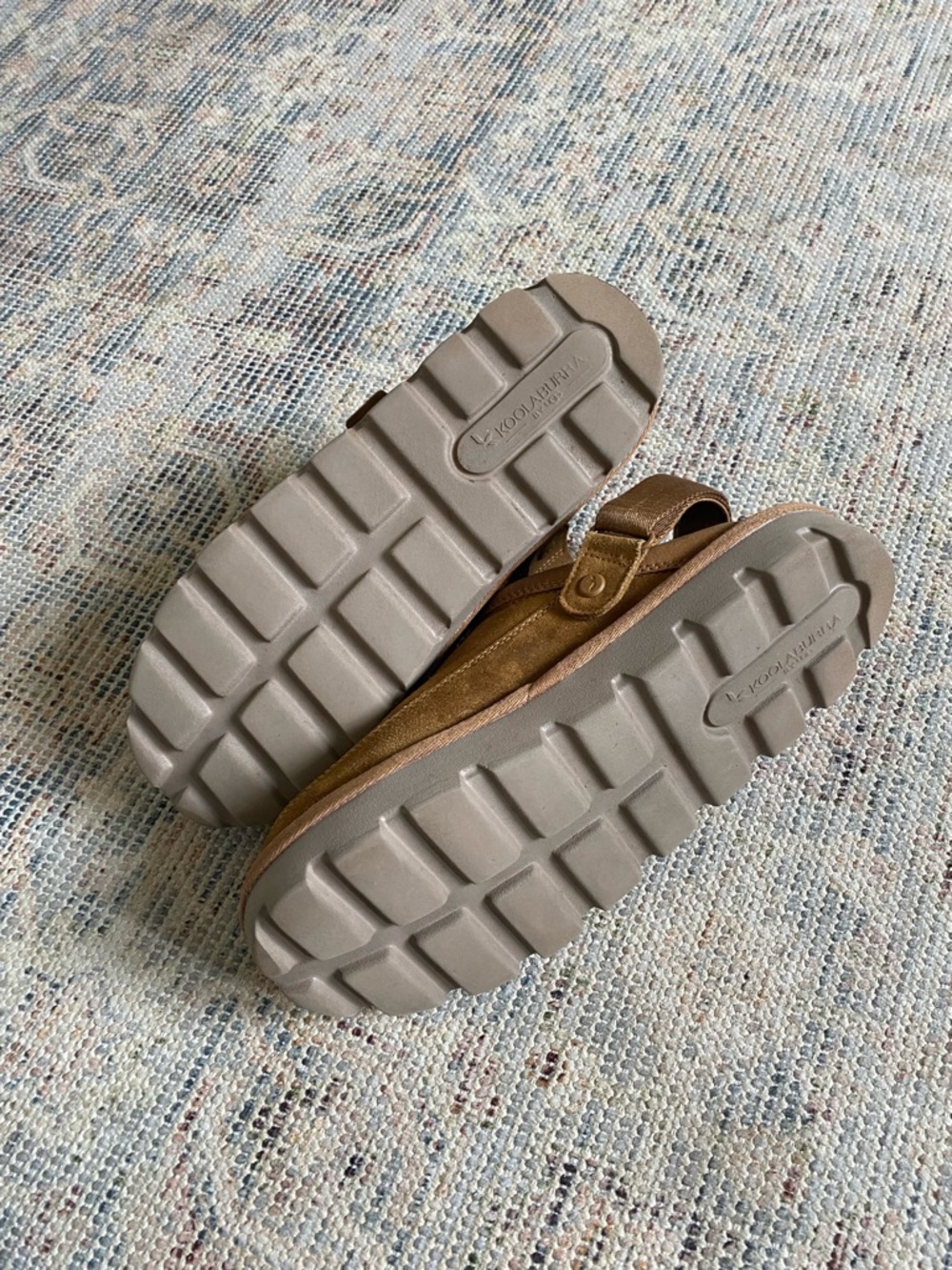 Koolaburra Tan Suede Slip-On Shoe - Picture 7 of 8